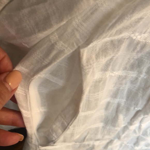 FREE PEOPLE white maxi boho dress size S - Picture 10 of 13